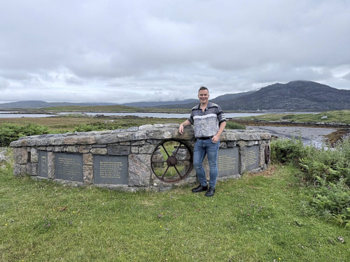 Paul Meighan à South Uist, Écosse.