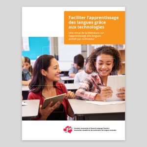 Couverture Faciliter l’apprentissage des langues grâce aux technologies : Une revue de la littérature sur l’apprentissage des langues assisté par ordinateur