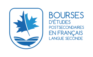 Logo – Programme de bourses d’études postsecondaires en français langue seconde