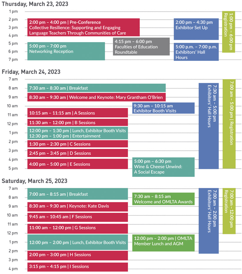 LWB 2023 Schedule of Events