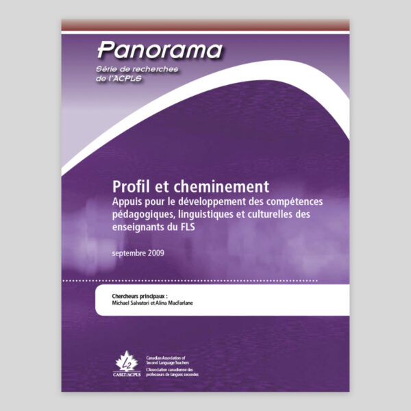 Profil et cheminement - Appuis pour le développement des compétences pédagogiques, linguistiques et culturelles des enseignants du FLS